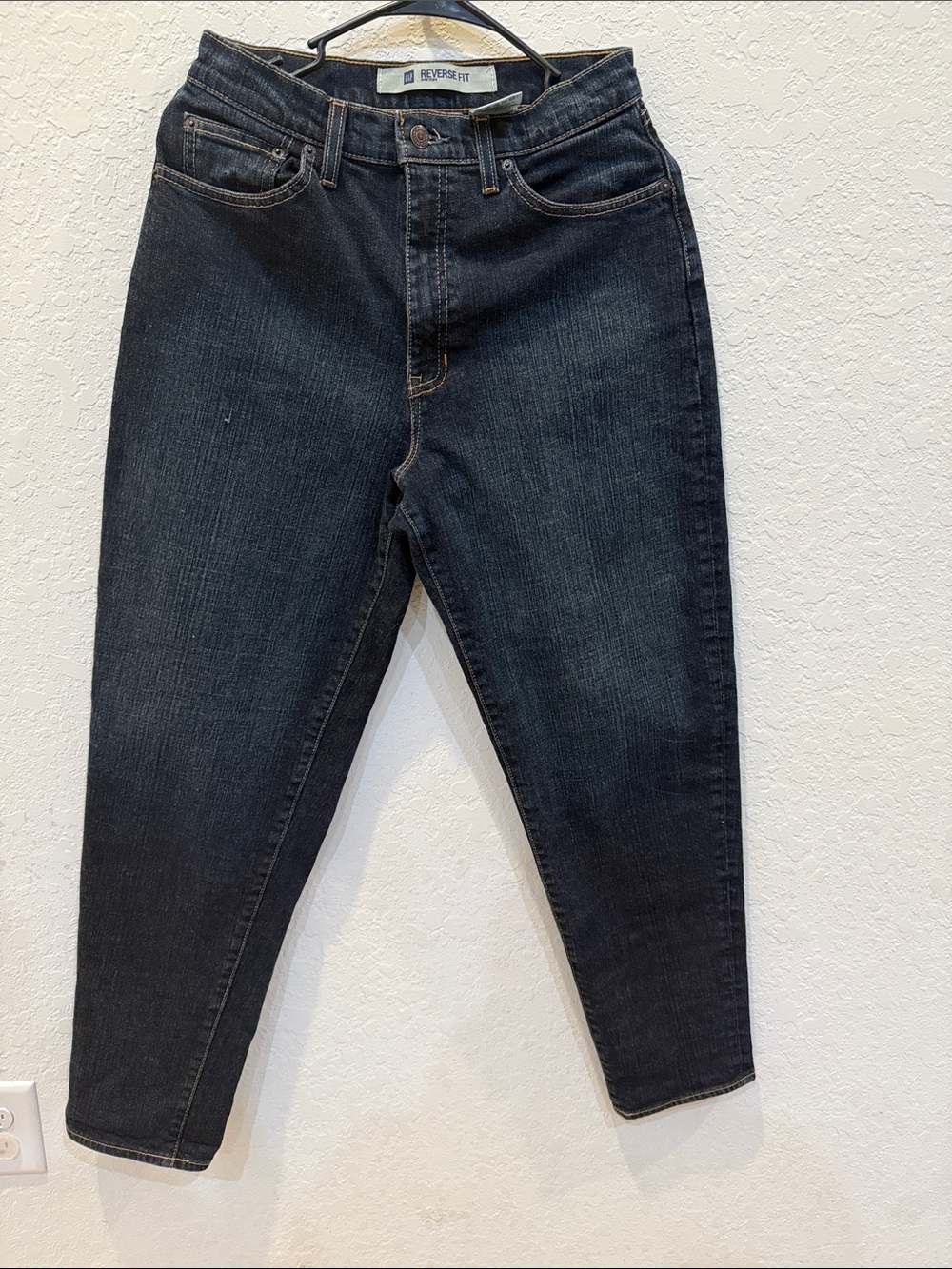 GAP Reverse Fit Dark Indigo Jeans